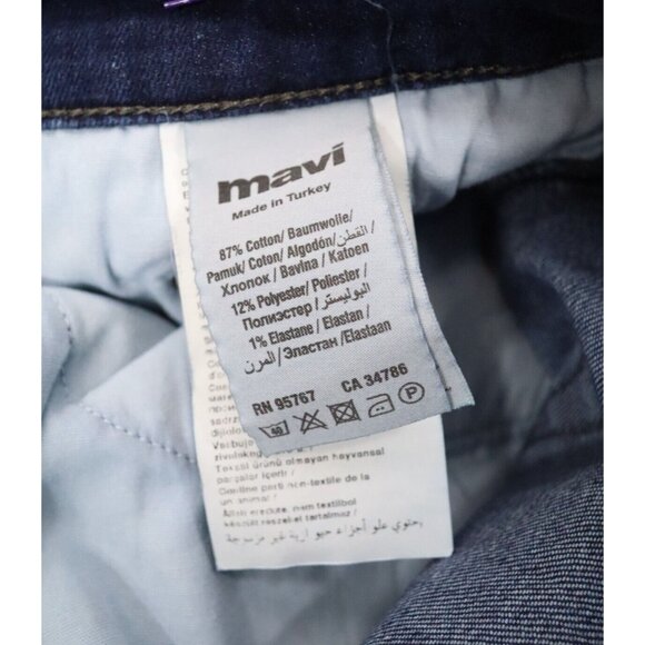 MAVI Jeans Mens 38x32 Blue Myles Straight Leg Denim Cotton Casual Work Preppy - Picture 5 of 9